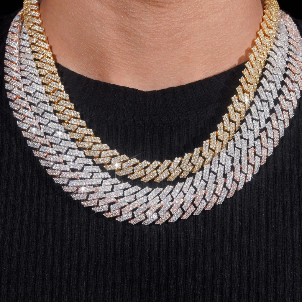 12mm Moissanite Cuban Link