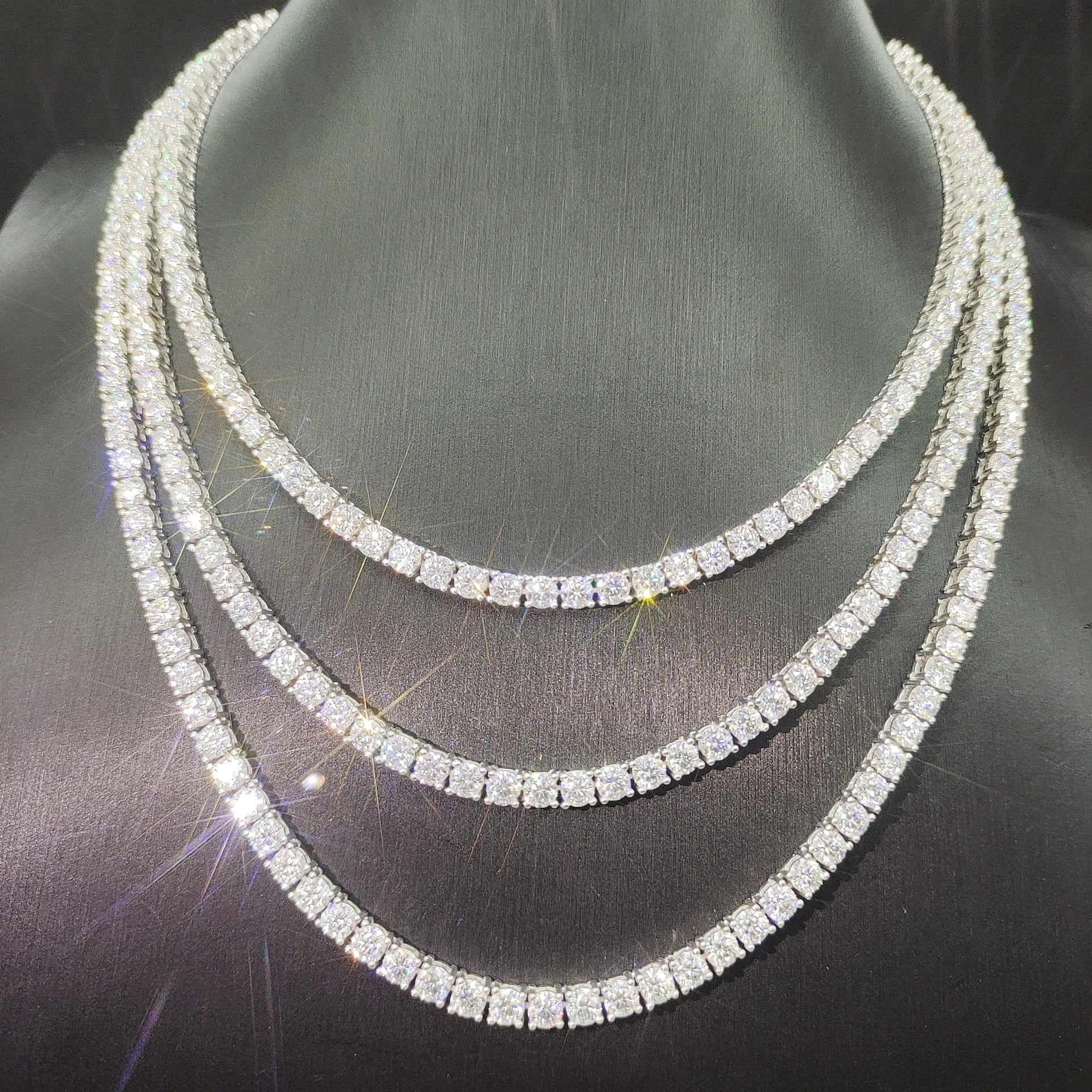 Moissanite Tennis Chain