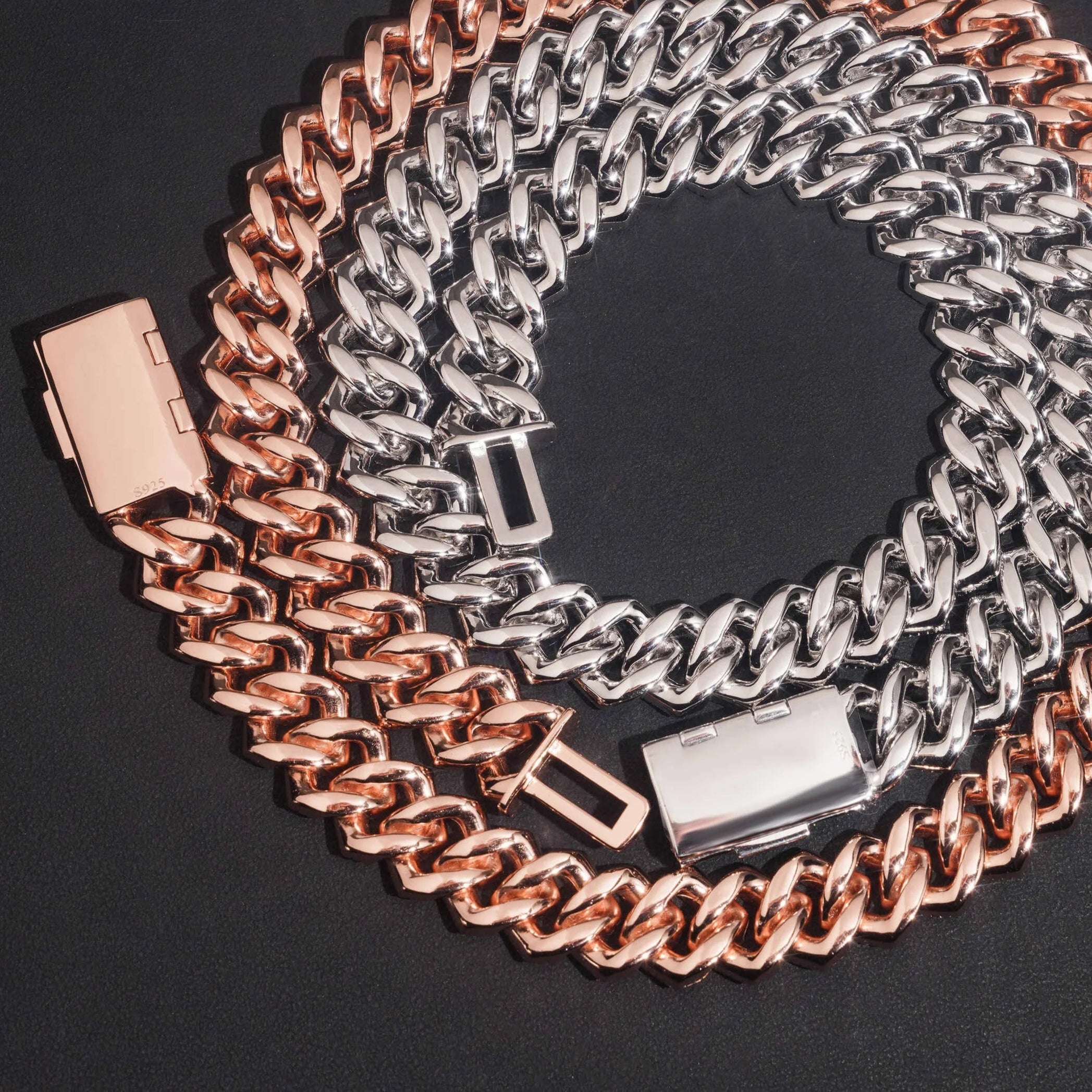 Moissanite Baguette Cuban Link