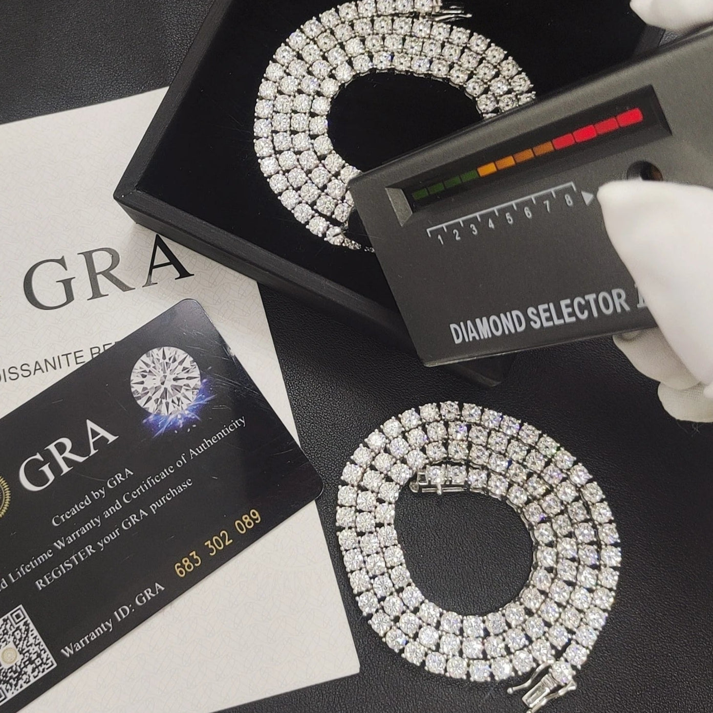 Moissanite Tennis Chain