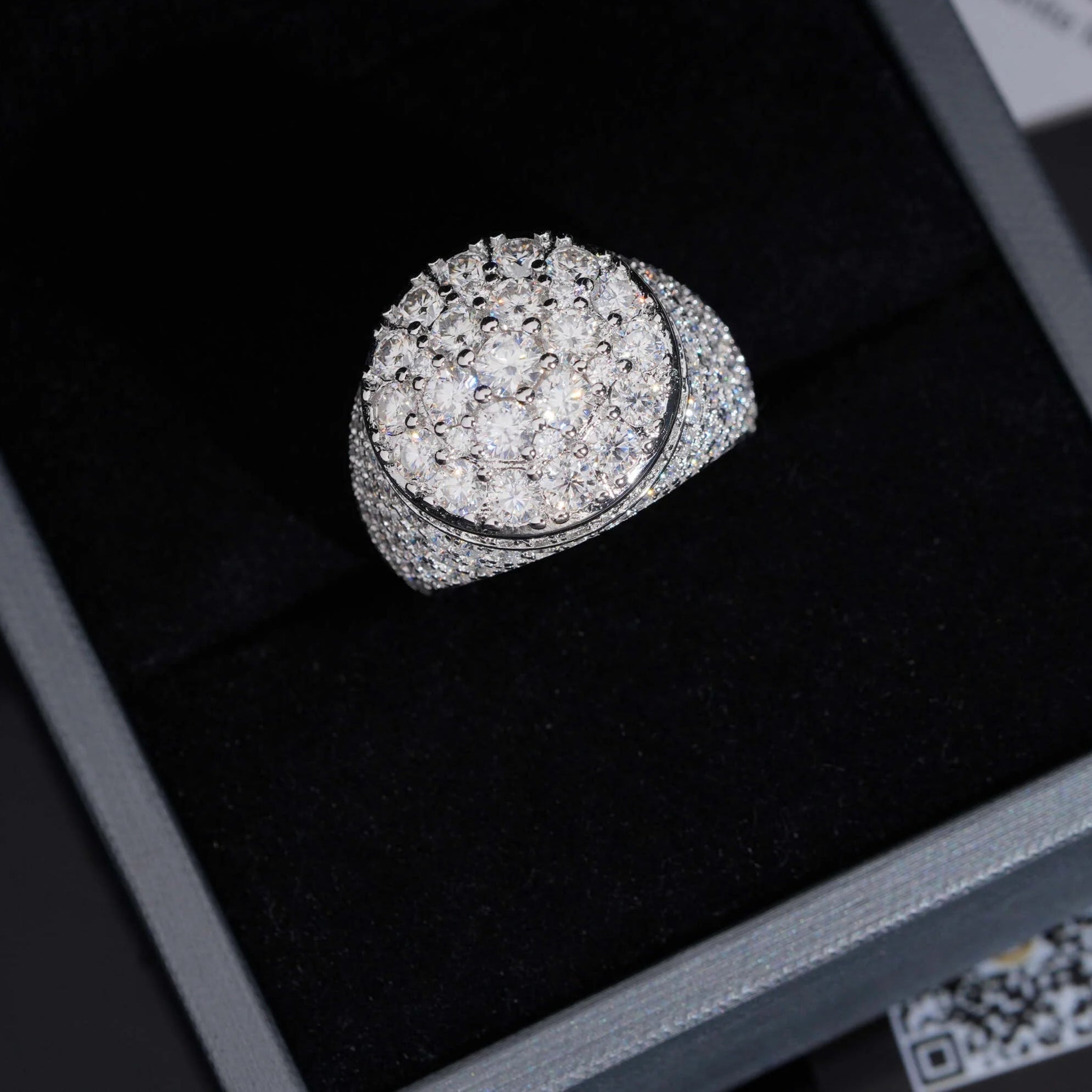 Moissanite Round Diamond  Ring